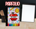 Personalized Teacher Padfolio, Apple Refillable Notebook, Custom Teacher Appreciation Gift, End Of School Gift