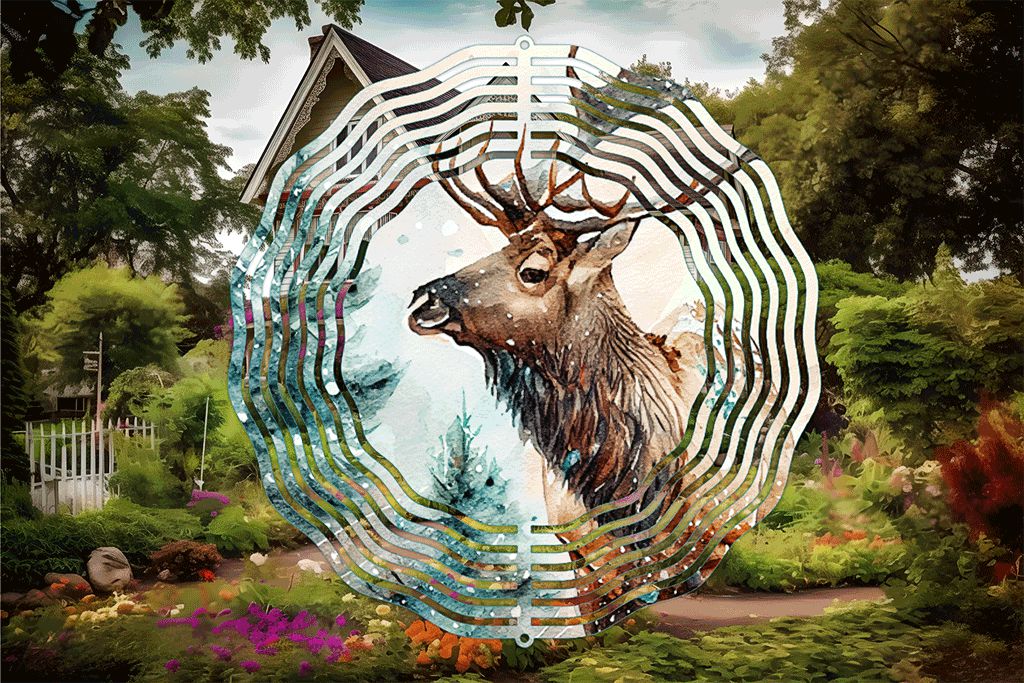 Choice of Elk Wind Spinner