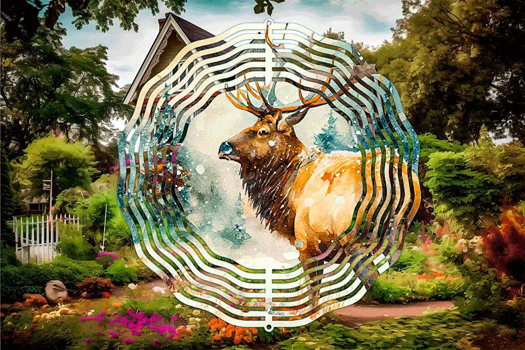 Choice of Elk Wind Spinner
