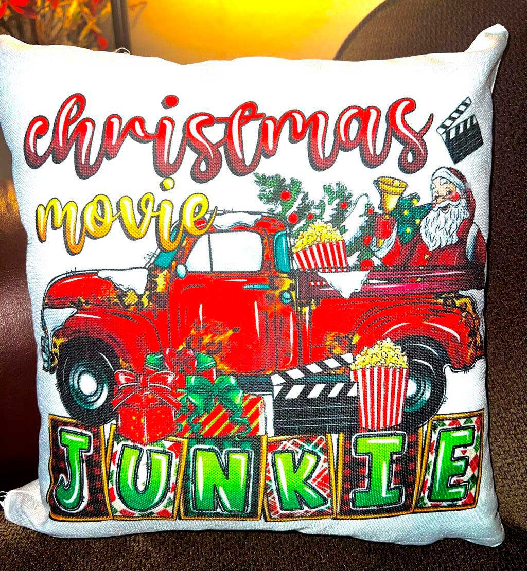 Christmas Movie Double Sided Pillow Cover