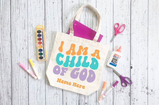 I Am A Child Of God Tote Bag