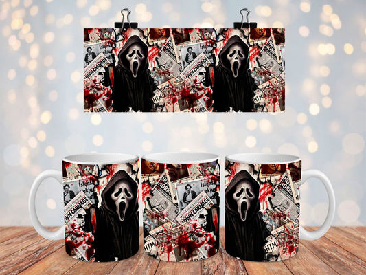 Scary Movie Ceramic Mug