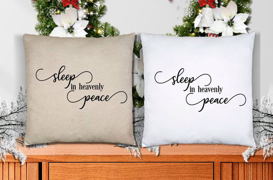 Sleep In Heavenly Peace Pillow Cover