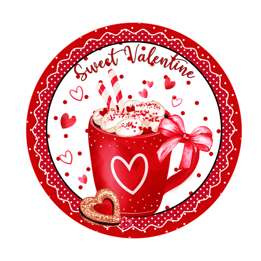 Sweet Valentine's  Wreath Sign