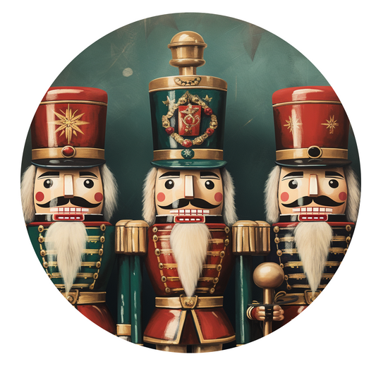Nutcracker Wreath Sign