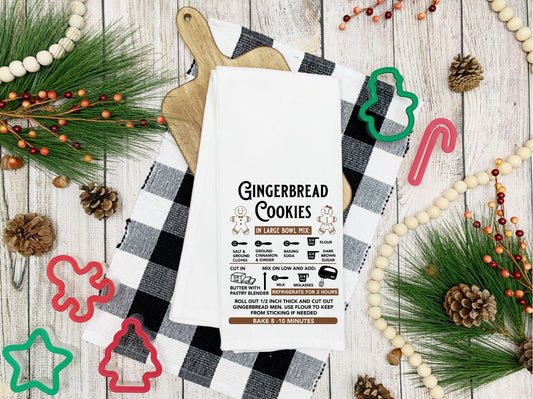 Gingerbread Cookie Recipe  Kitchen Towel